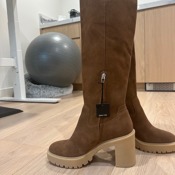 Dolce Vita Corry H2O Boot - Dark Brown Suede - Picture 2 of 5